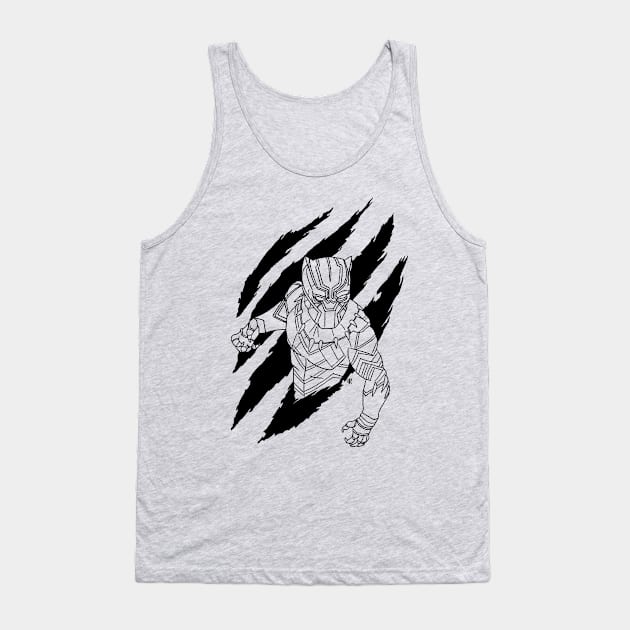 Black Panther on the Prowl Tank Top by drastudio